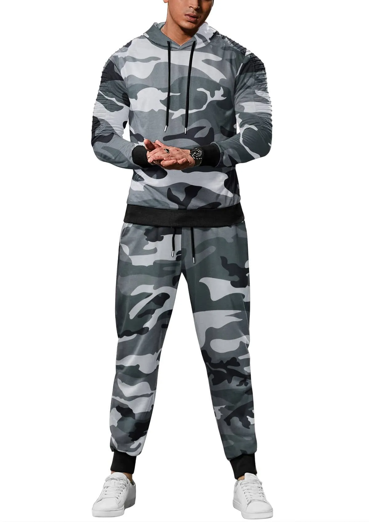 2 Piece Hoodie Jogging Athletic Suits (US Only)