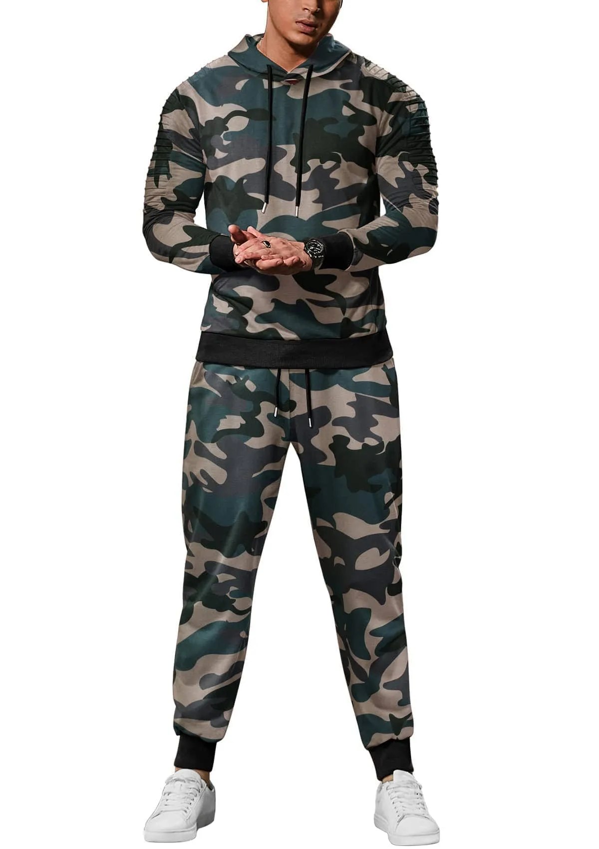 2 Piece Hoodie Jogging Athletic Suits (US Only)