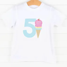 5th Birthday Treat, Girl Graphic Tee