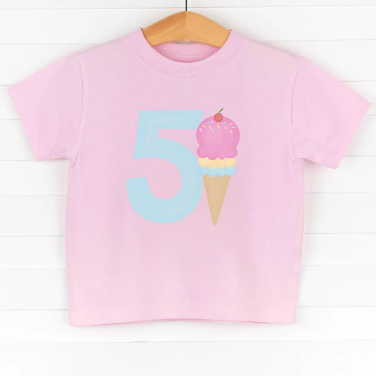 5th Birthday Treat, Girl Graphic Tee