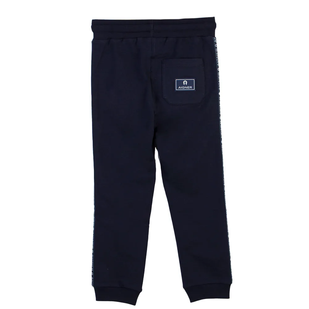 Aigner Kids Boy's Navy Jogging Suit