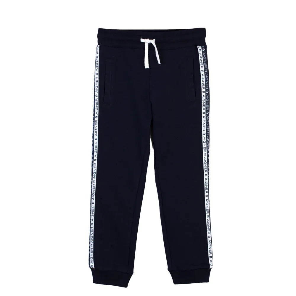 Aigner Kids Boy's Navy Jogging Suit