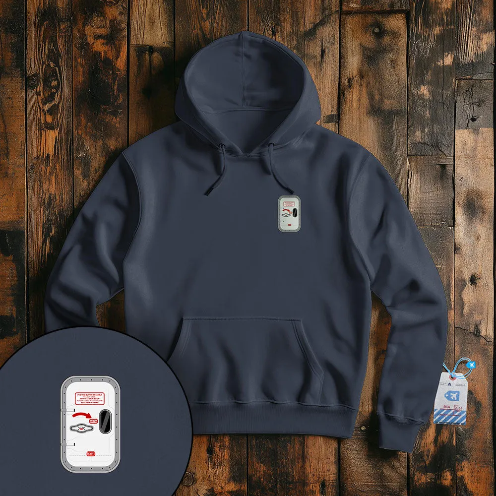 Airplane Door Tiny - Pullover Hoodie