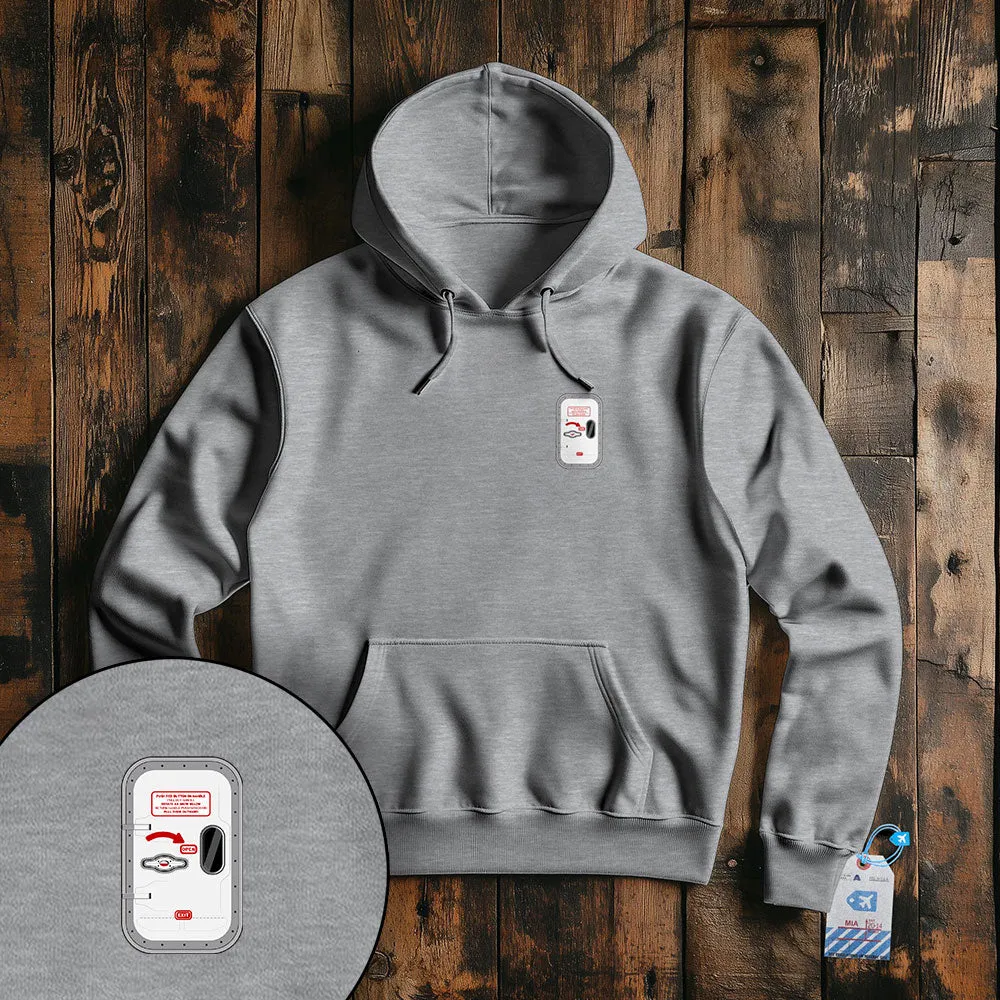 Airplane Door Tiny - Pullover Hoodie