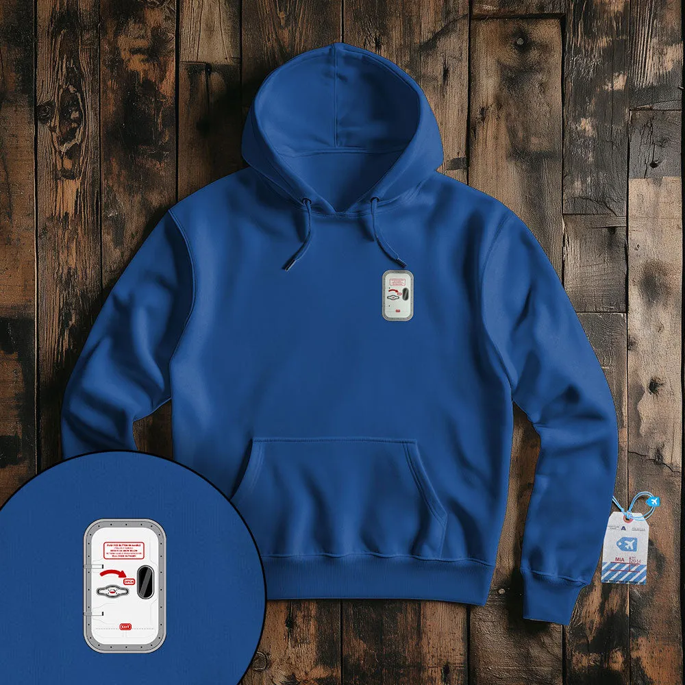 Airplane Door Tiny - Pullover Hoodie