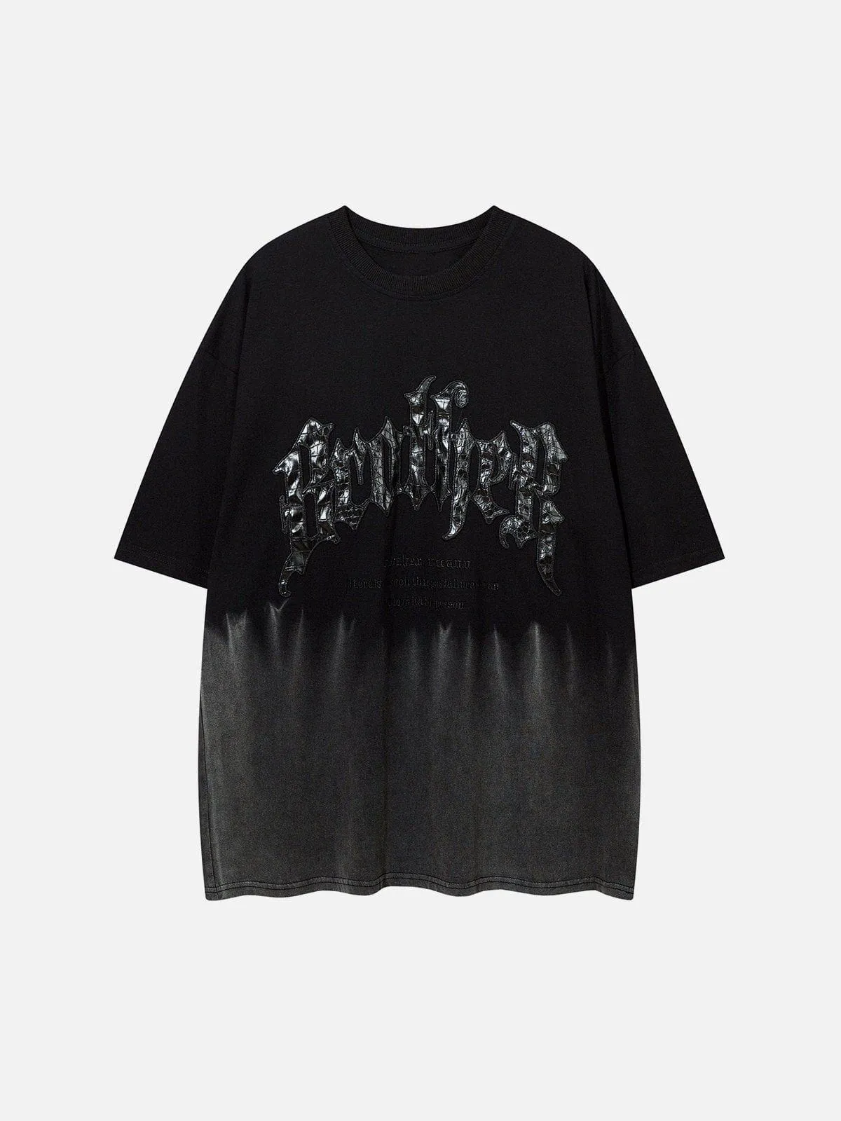 AlanBalen® - Applique Embroidery Gradient Tee