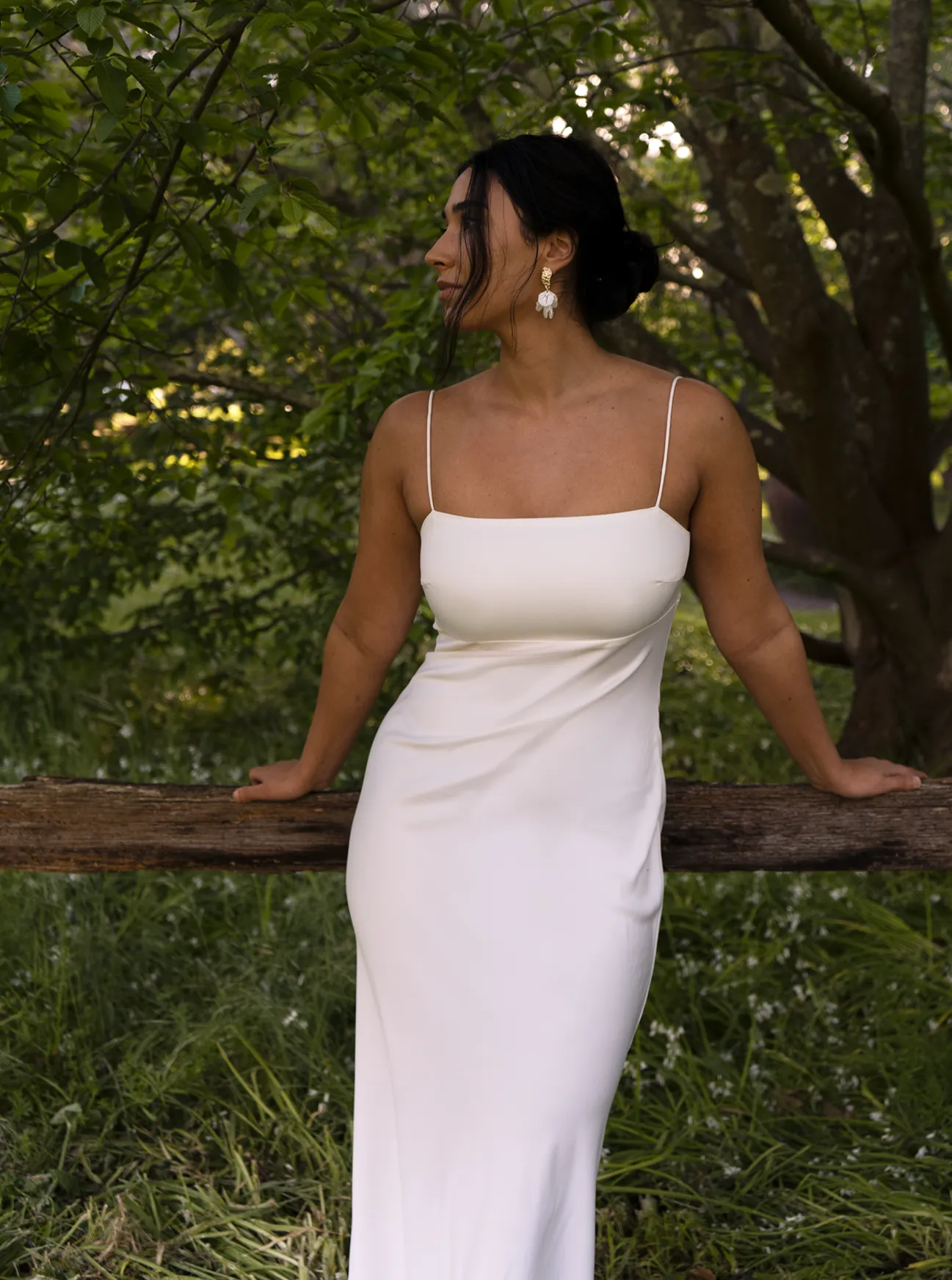 Aurora Maxi Dress- White