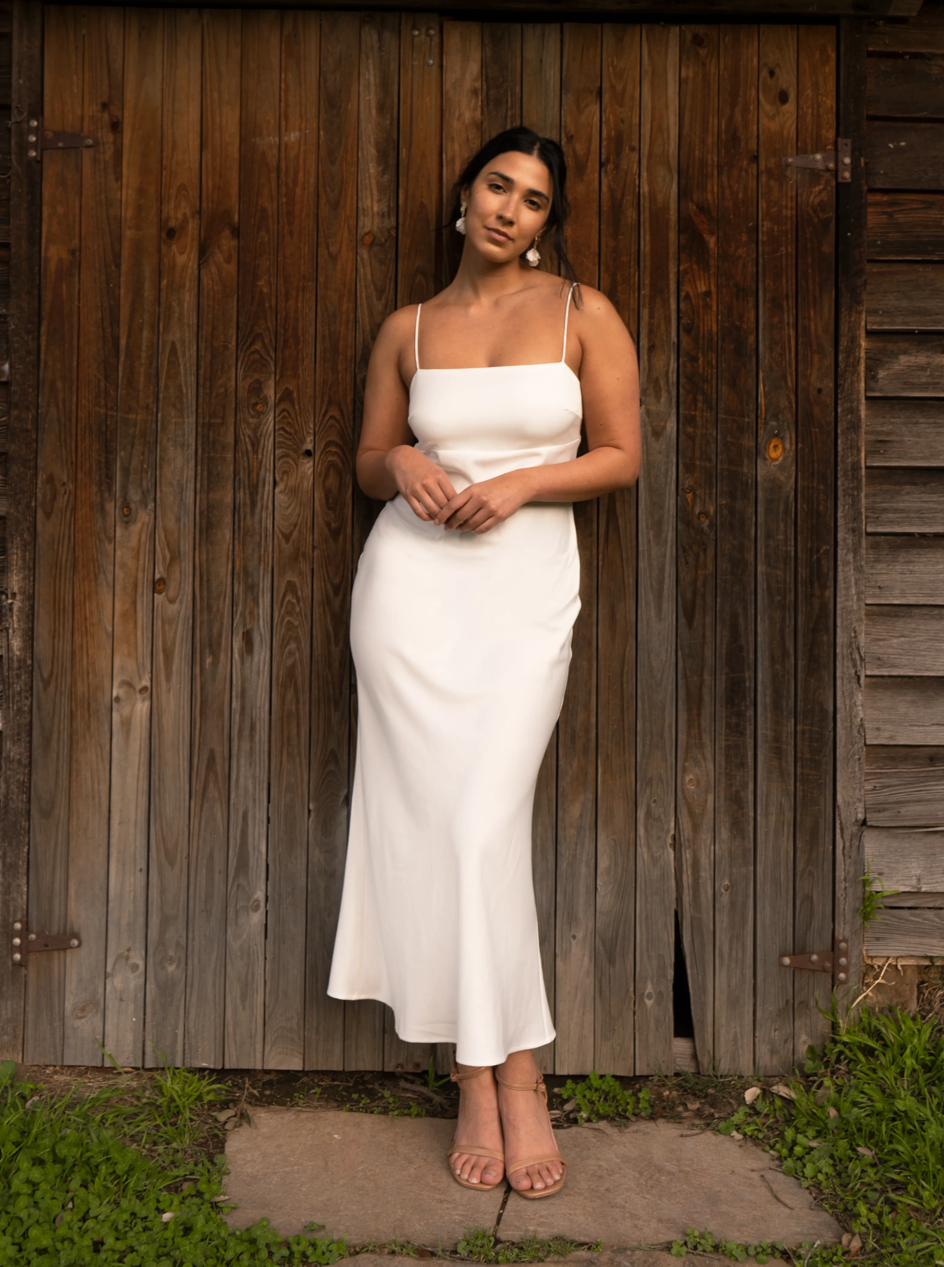 Aurora Maxi Dress- White