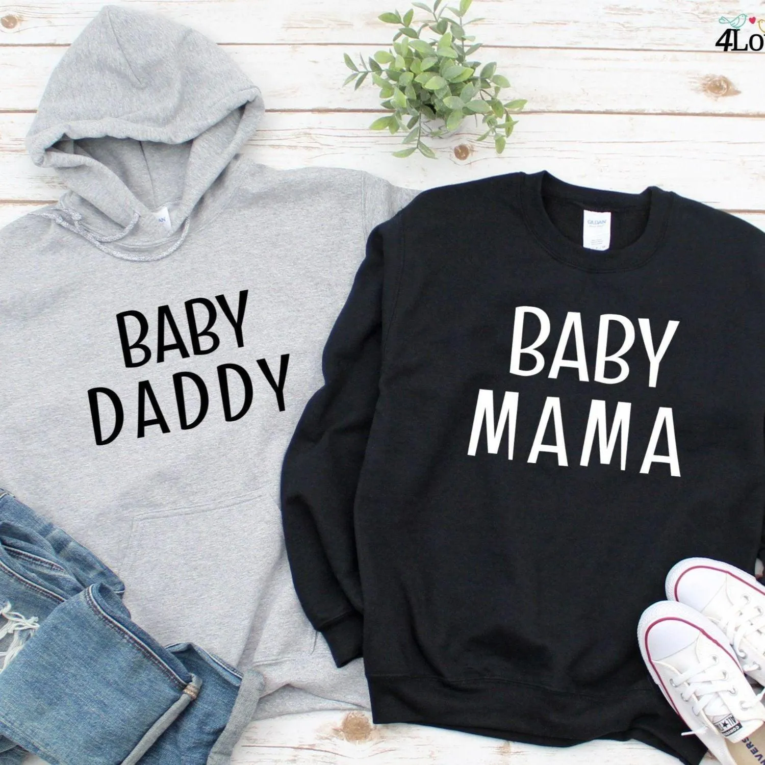 Baby Mama & Baby Daddy Coordinated Outfits: Ideal Pair-Up for Couples!