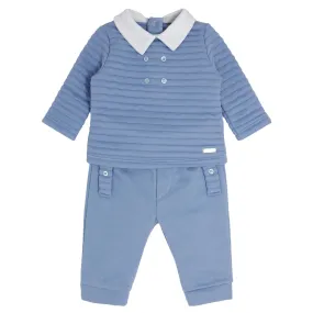 blues baby - Blue 2 piece jogging set, BB0565A