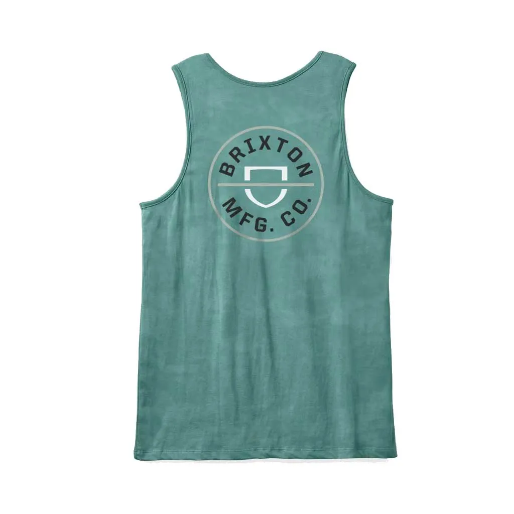 Brixton Crest Tank Top - Spruce Sun Wash