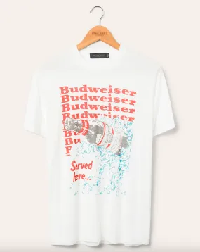 budweiser ice graphic tee