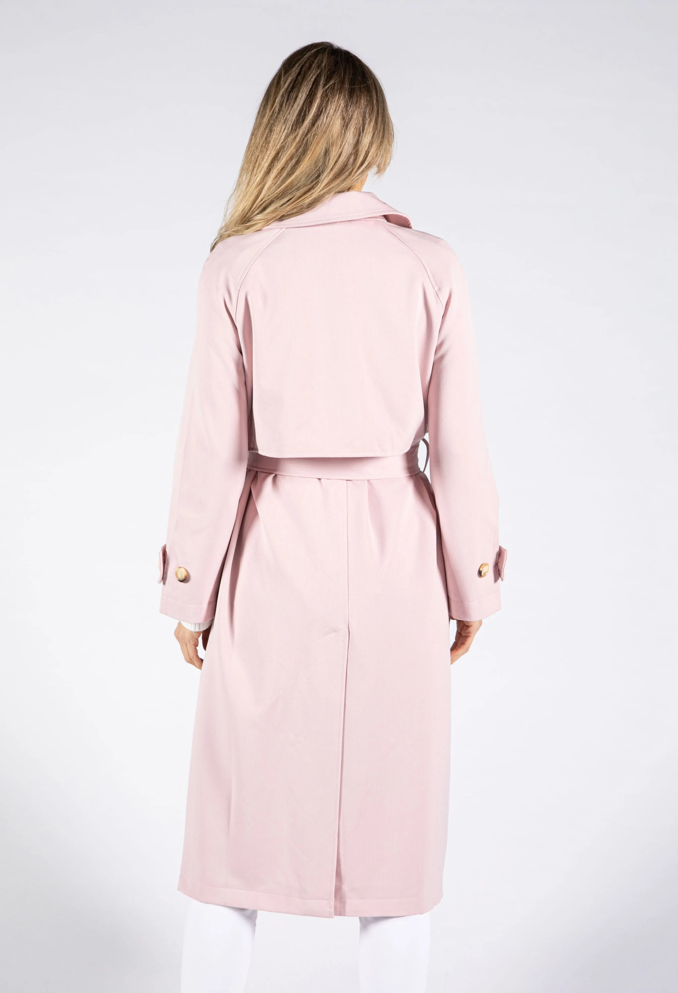 Double Breasted Trench Coat-1