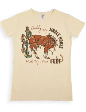 Giddy Up Jingle Horse Tee