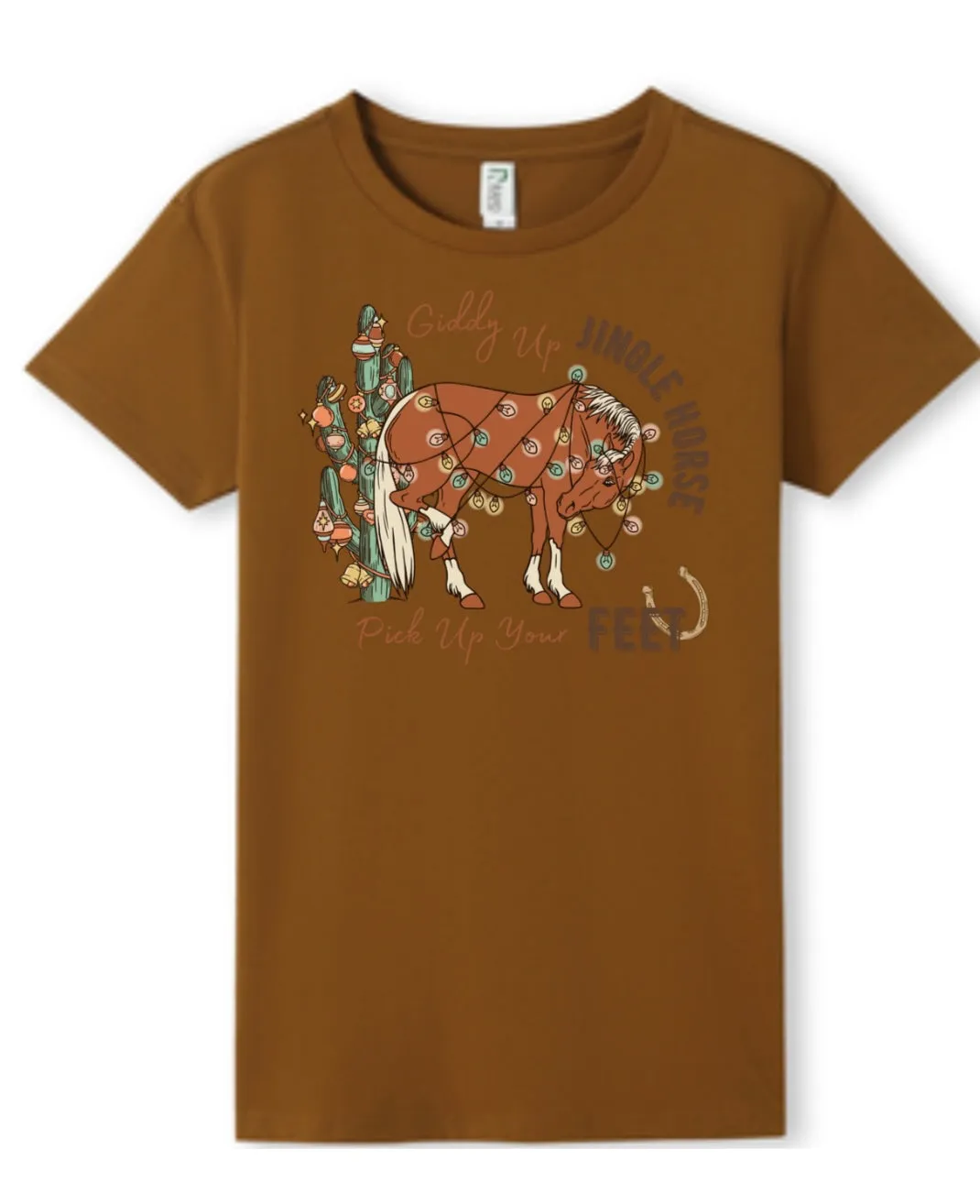 Giddy Up Jingle Horse Tee