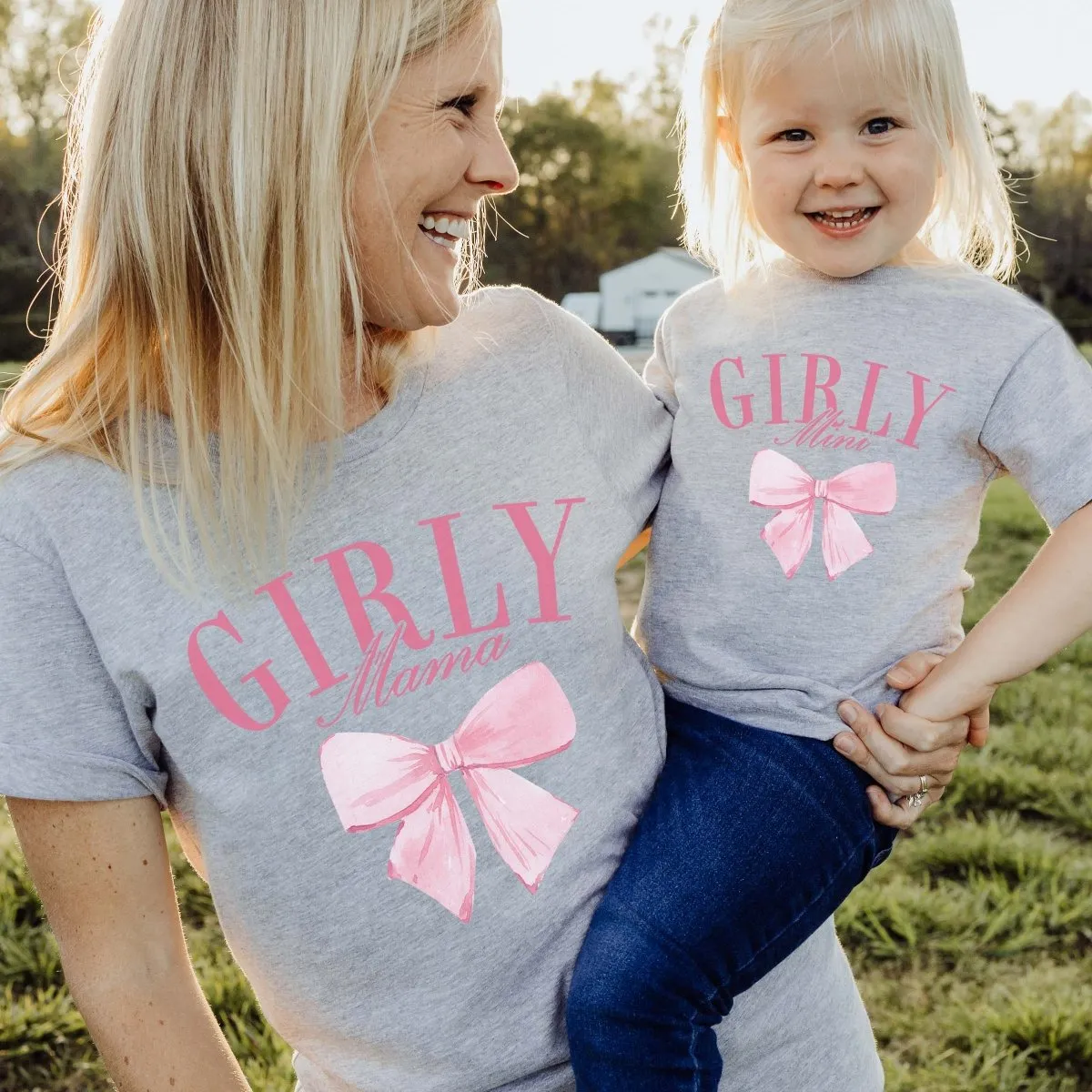 Girly Mama & Mini Tee