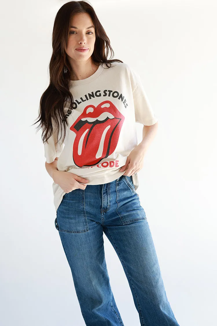 Ivory Rolling Stones Band T-Shirt