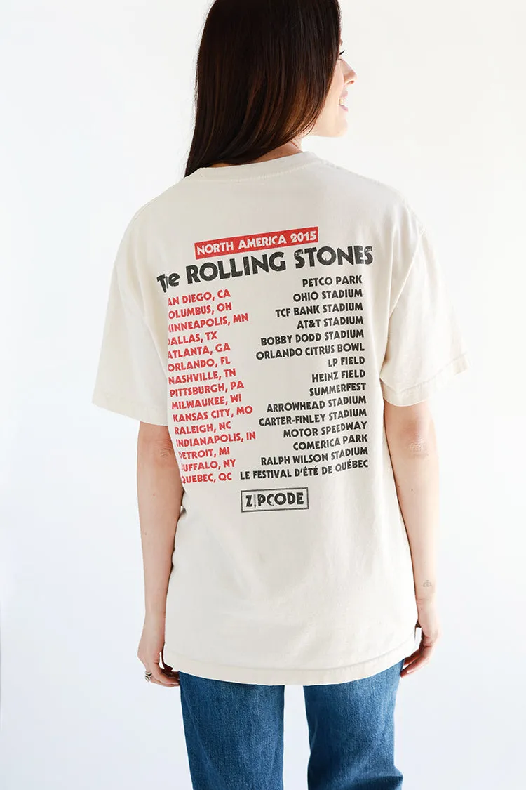 Ivory Rolling Stones Band T-Shirt