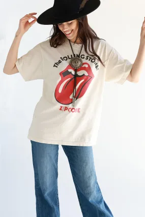 Ivory Rolling Stones Band T-Shirt