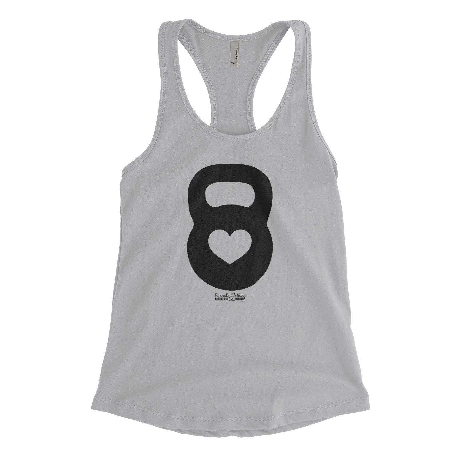 Kettlebell Heart Blacked Out