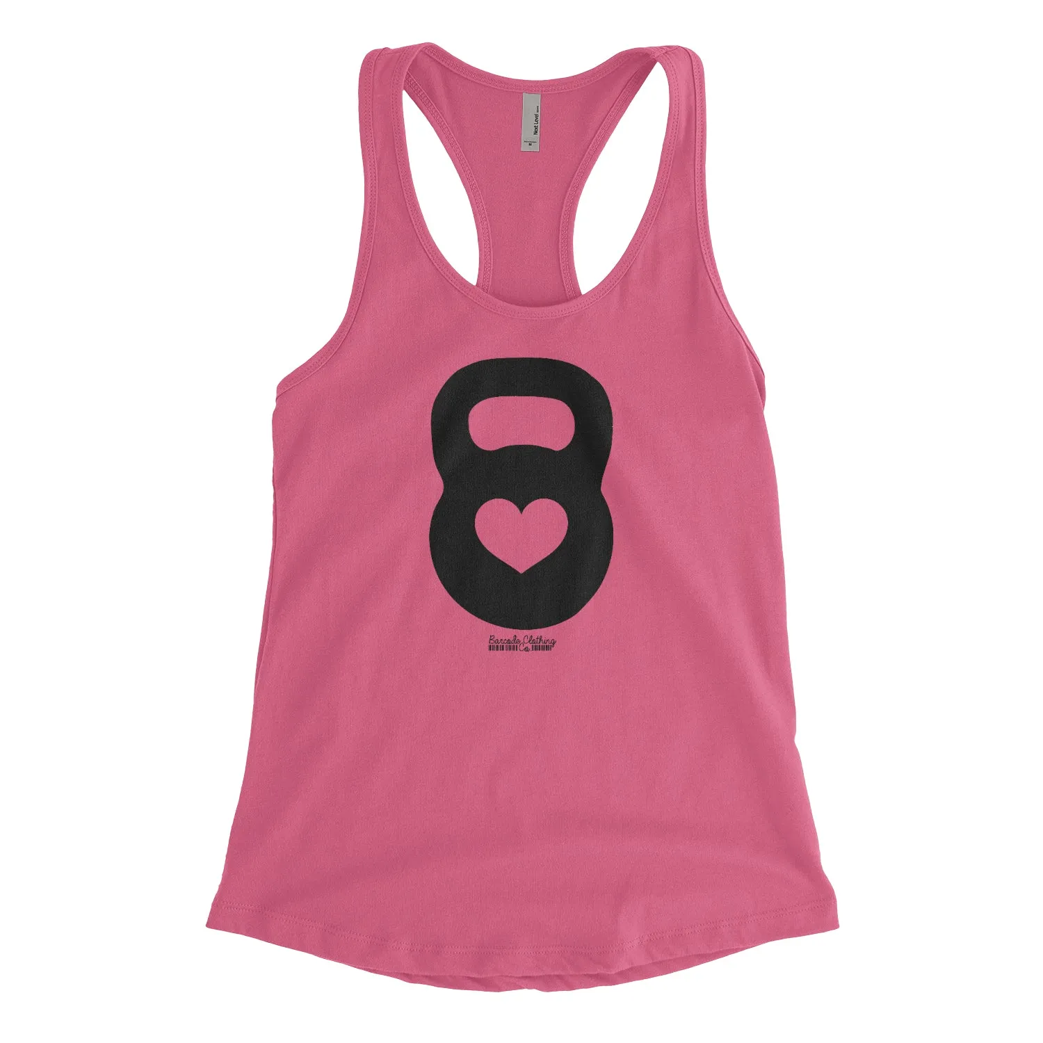 Kettlebell Heart Blacked Out