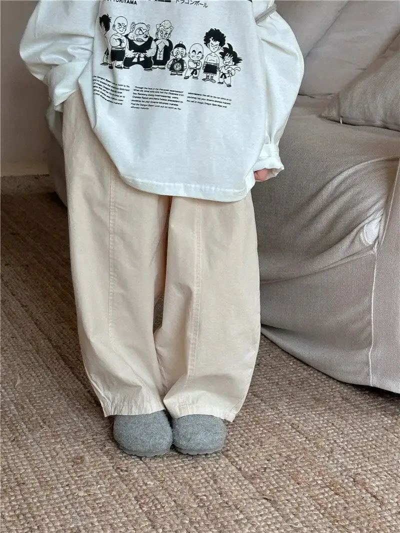 Kids' Comfy Cotton Pants