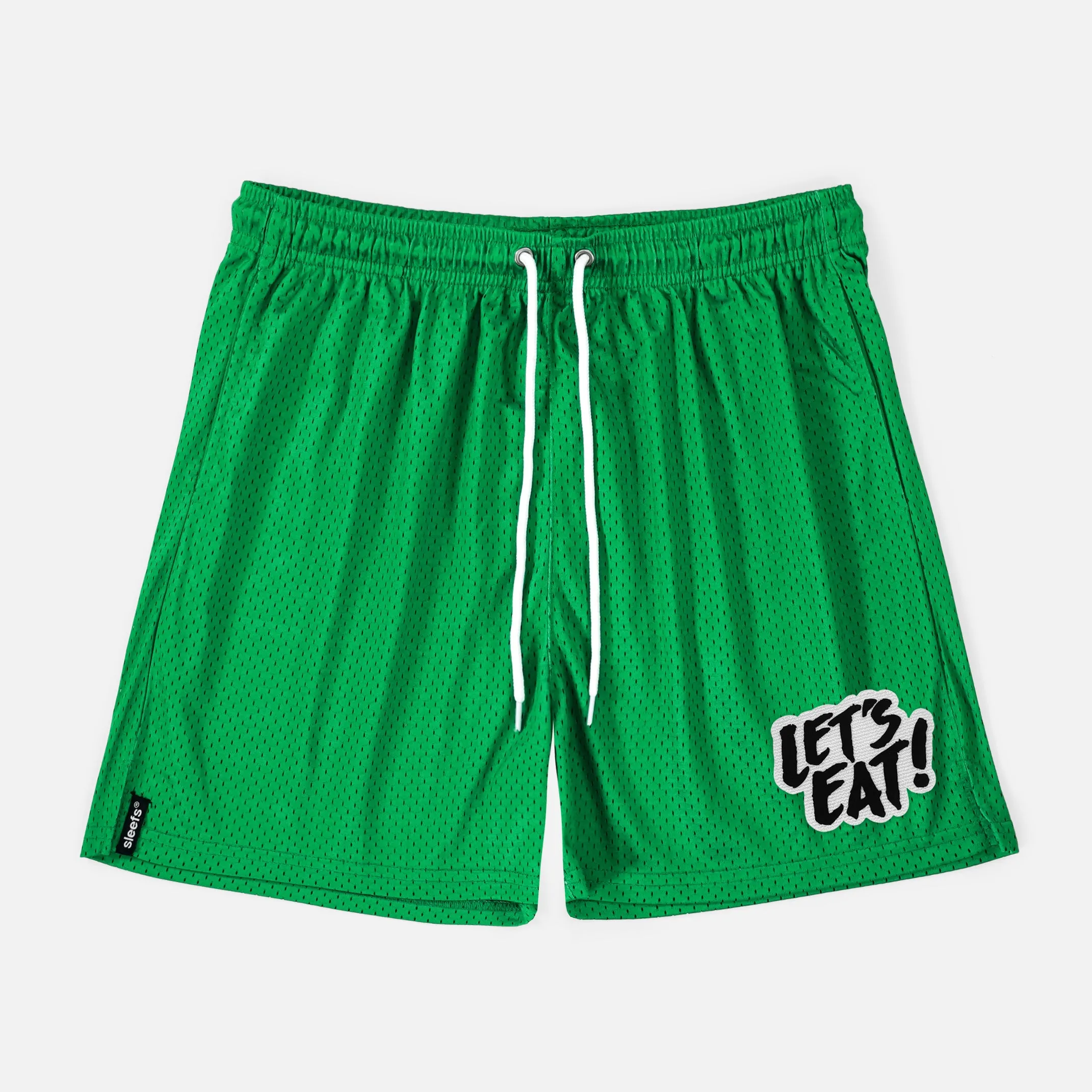 Let's Eat Patch Shorts - 7"