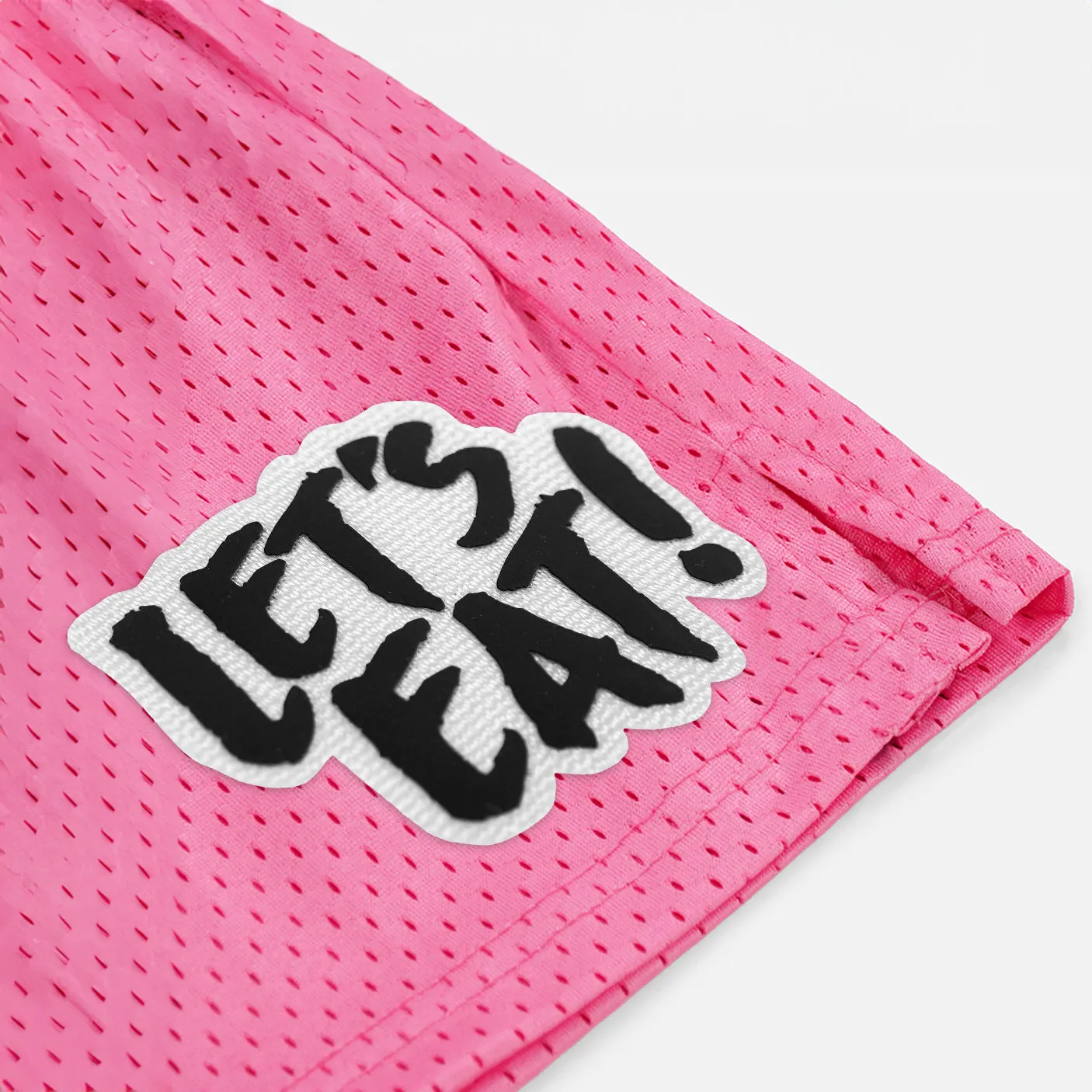 Let's Eat Patch Shorts - 7"