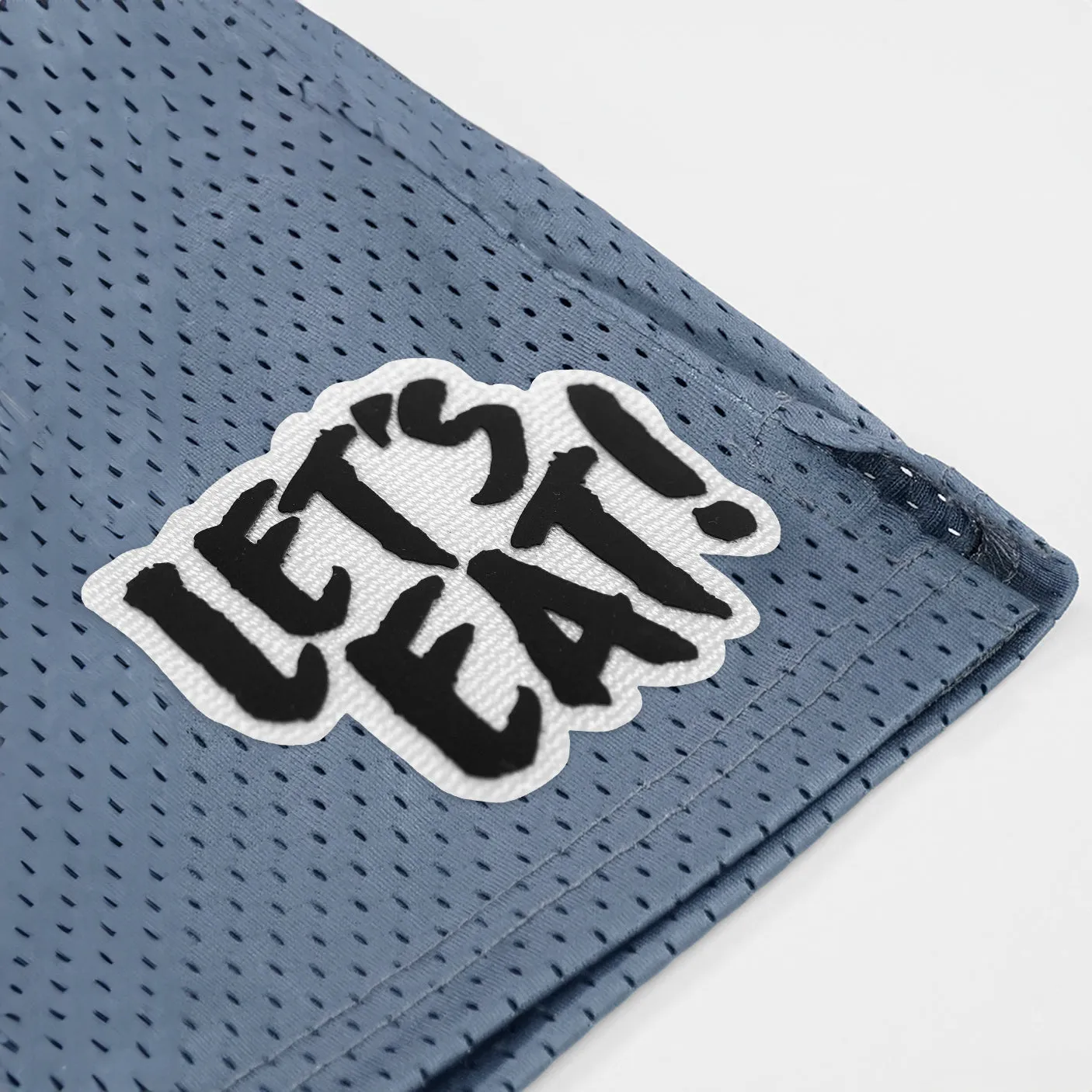 Let's Eat Patch Shorts - 7"