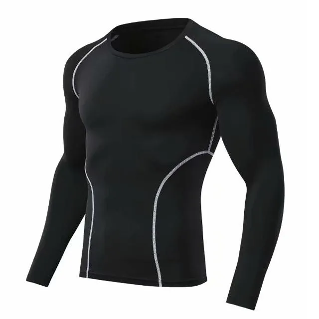 Men's Sportswear Compression Suits Training Clothing Set Training Jogging Sports Running Workout Gym Tights Dry Fit Plus Size