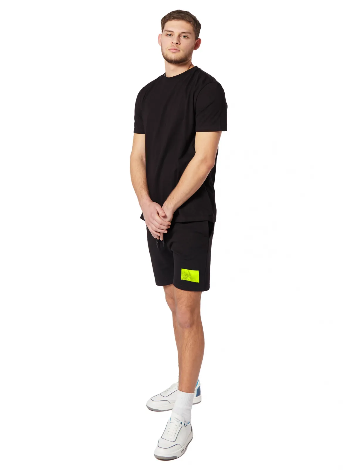 MYBRAND LABEL SET NEONYELLOW | BLACK