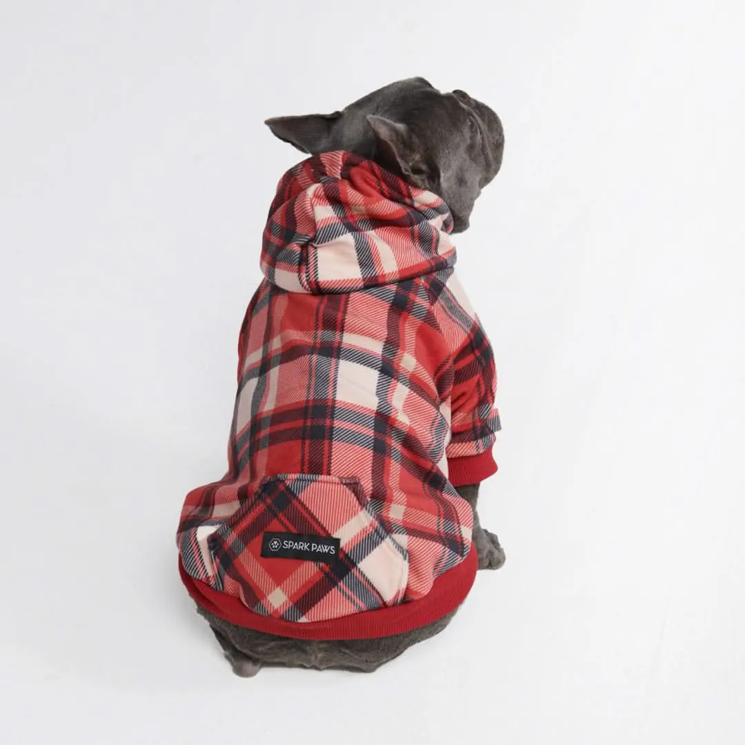 Plaid Dog Hoodies