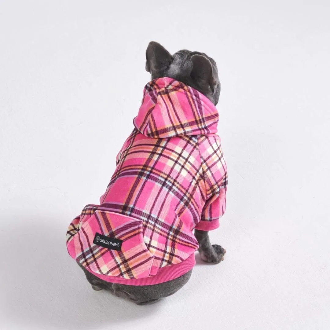 Plaid Dog Hoodies