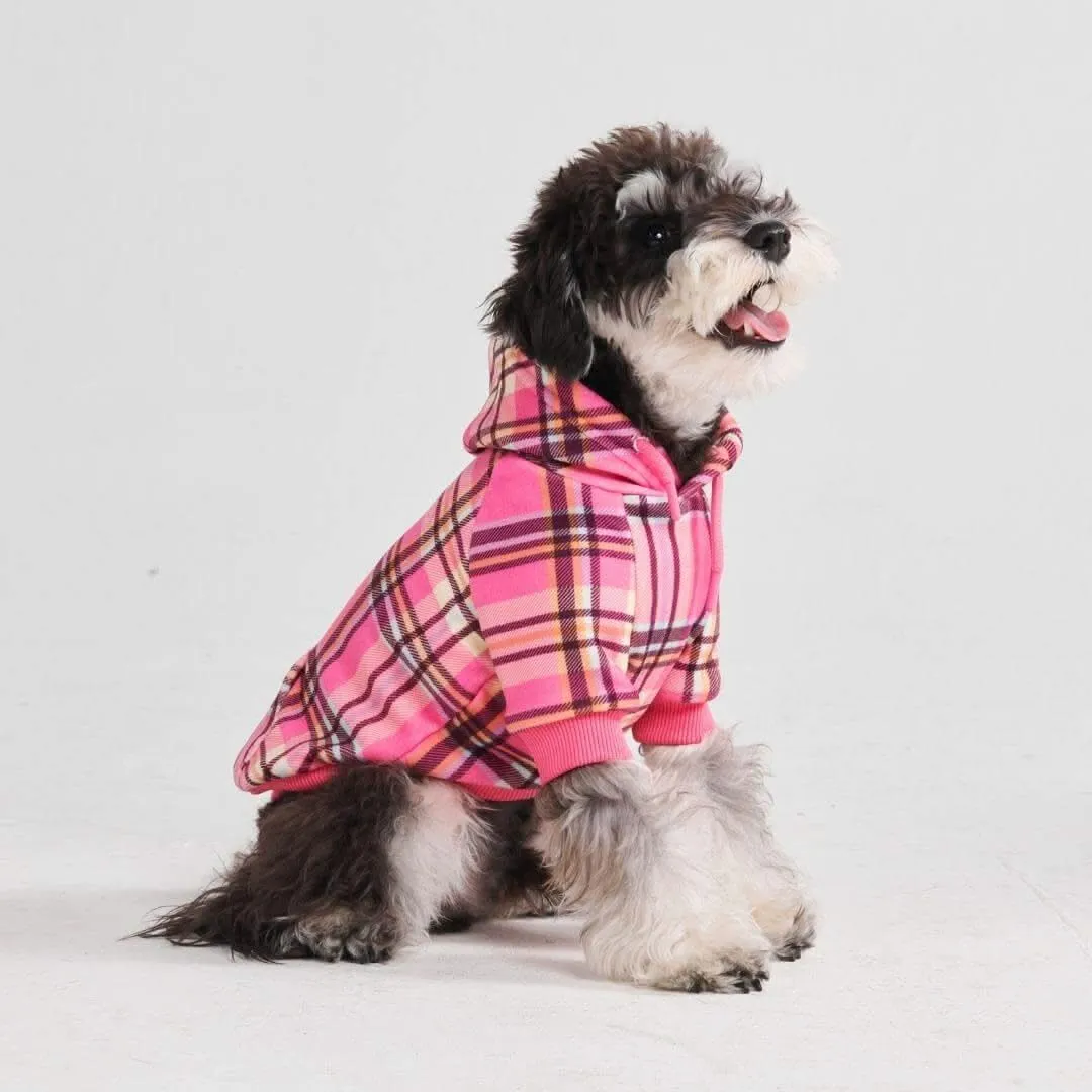 Plaid Dog Hoodies