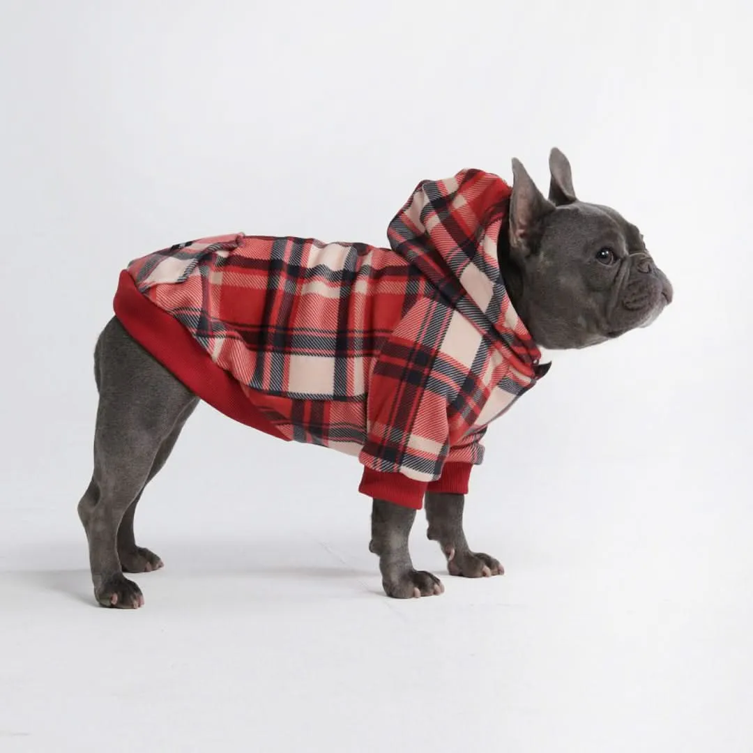 Plaid Dog Hoodies