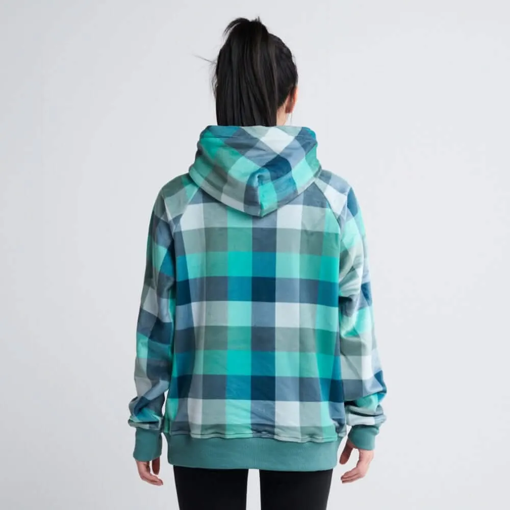 Plaid Human Hoodies