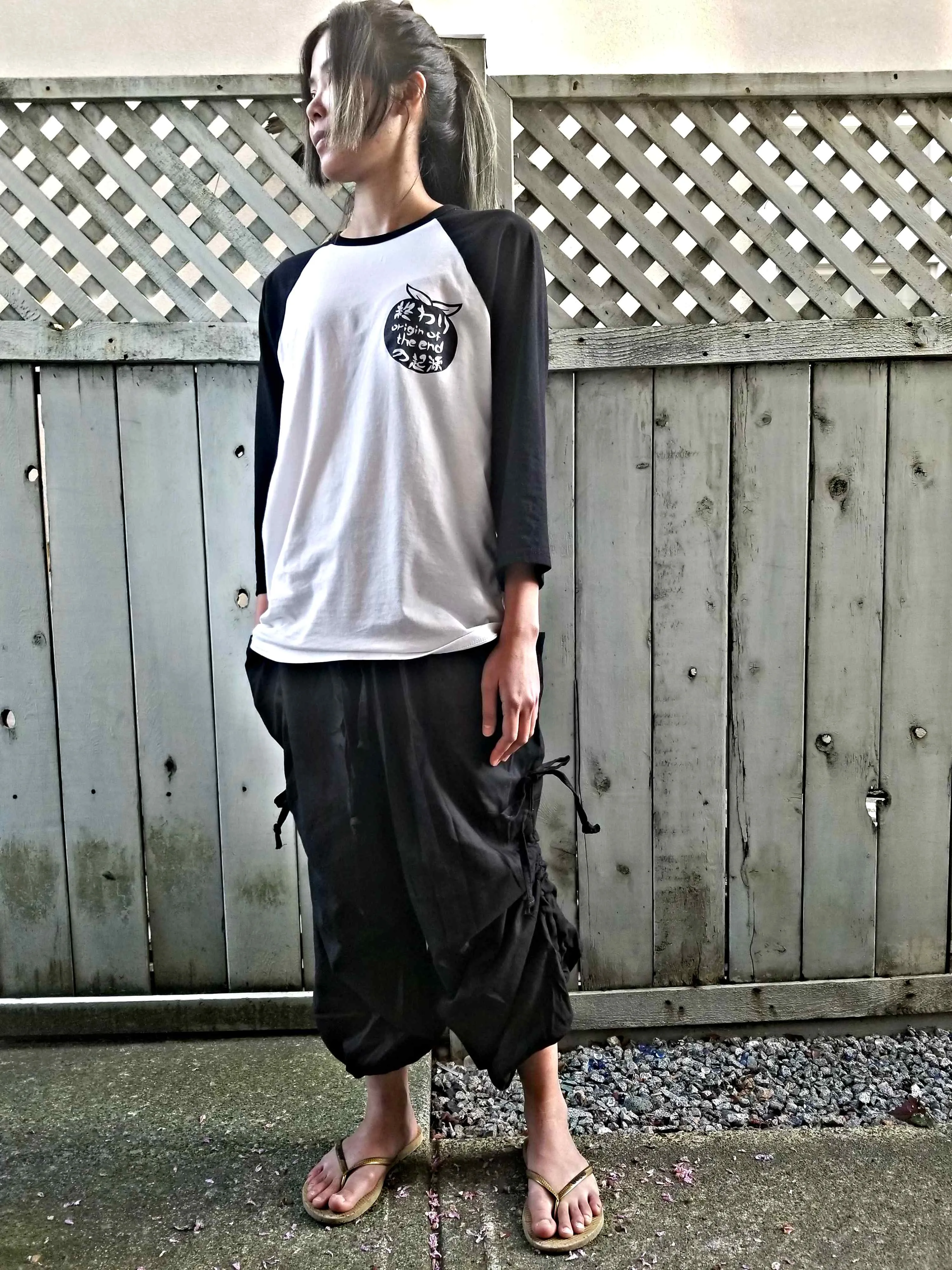 Plain Black Drawstring Comfy Pants