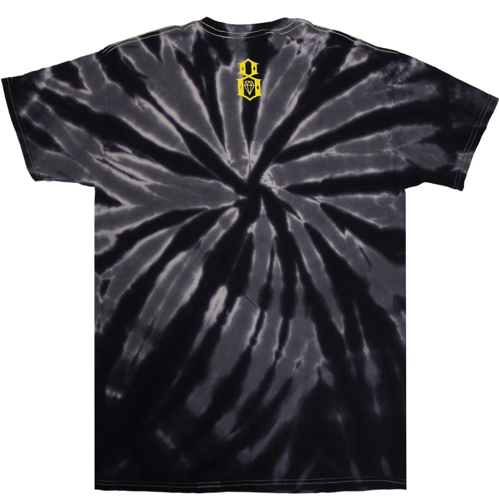 Rebel8 Feels Good T-shirt Tie Dye Black