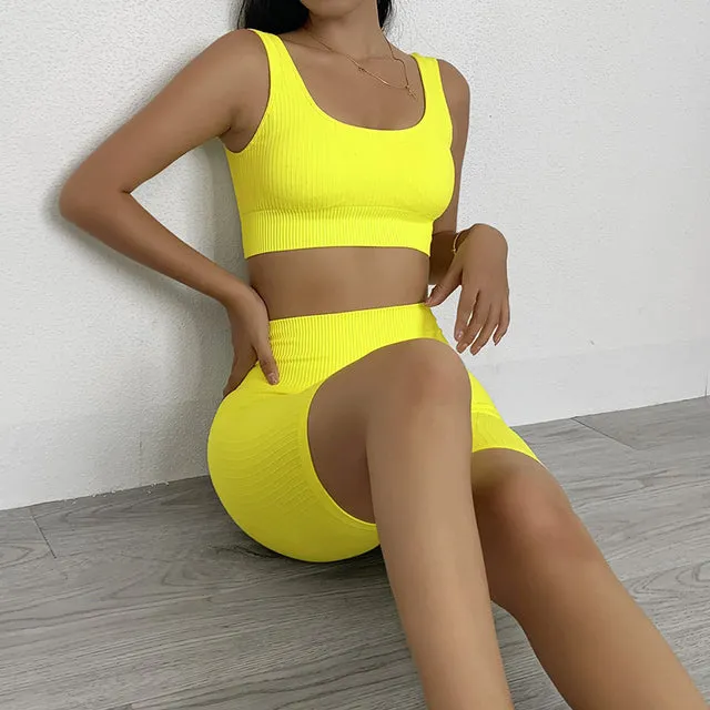 Ribbed Yoga Set