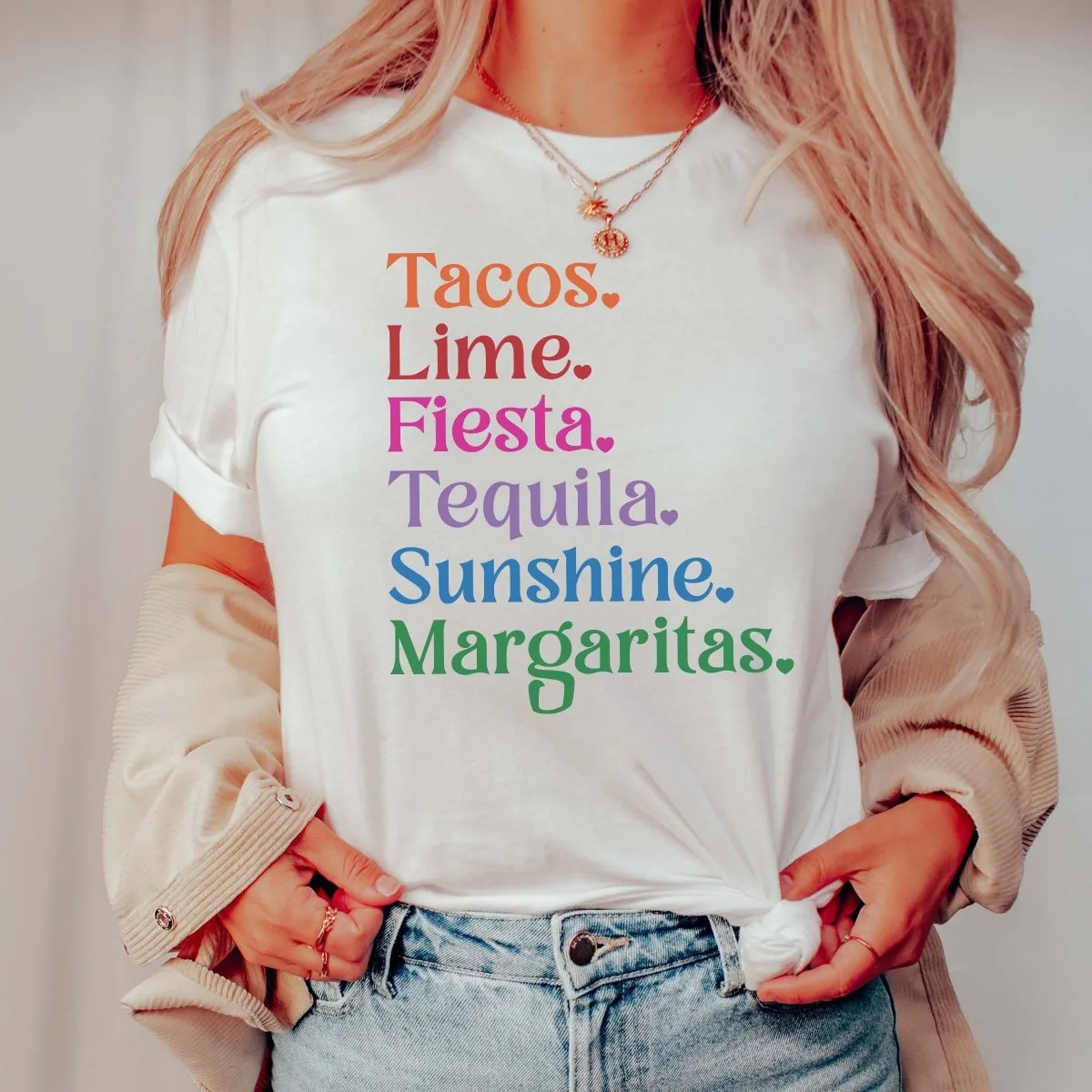 Tacos, Lime, Fiesta Tee