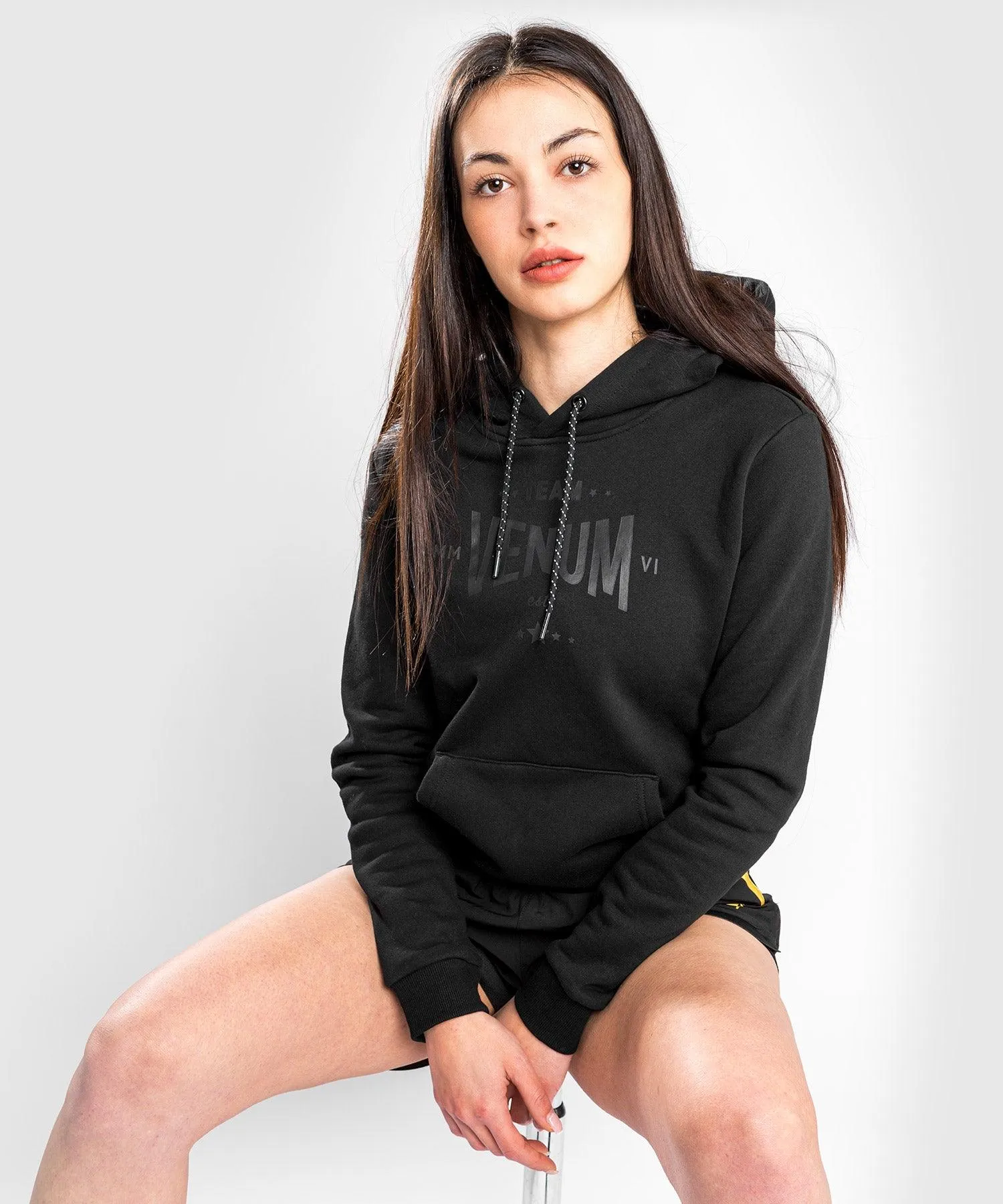 Venum Team 2.0 Hoodie - For Women - Black/Black