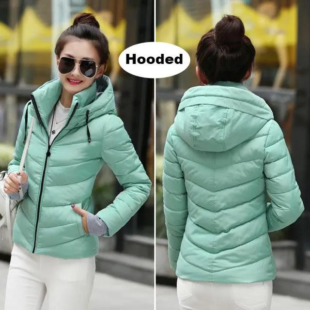 Winter Jacket women Plus Size Womens Parkas Thicken Outerwear hooded Coat