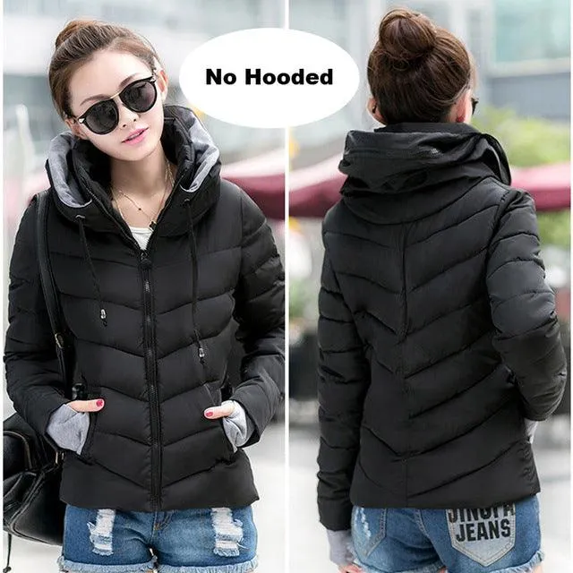 Winter Jacket women Plus Size Womens Parkas Thicken Outerwear hooded Coat