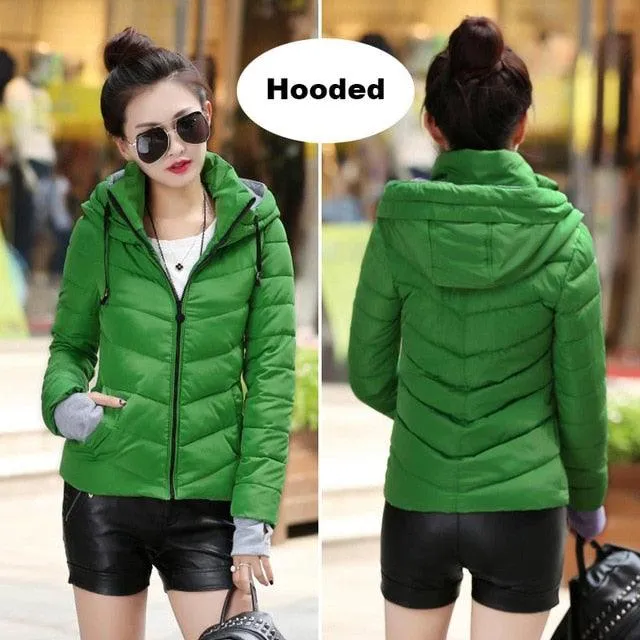 Winter Jacket women Plus Size Womens Parkas Thicken Outerwear hooded Coat