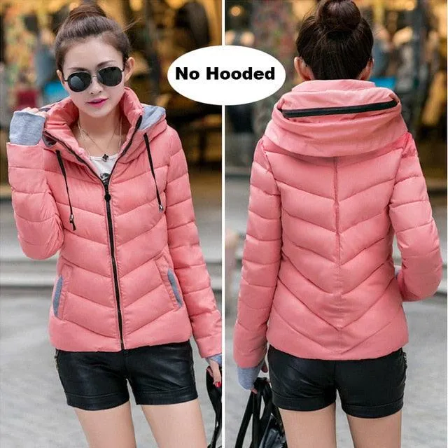 Winter Jacket women Plus Size Womens Parkas Thicken Outerwear hooded Coat