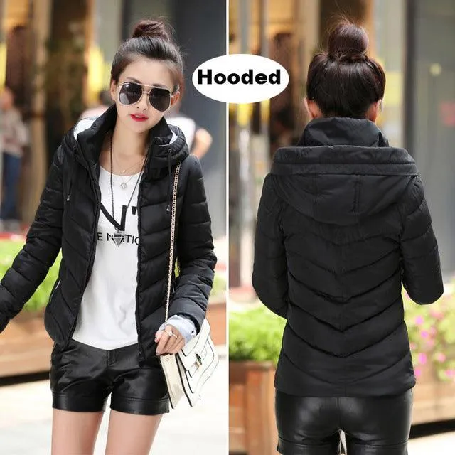 Winter Jacket women Plus Size Womens Parkas Thicken Outerwear hooded Coat