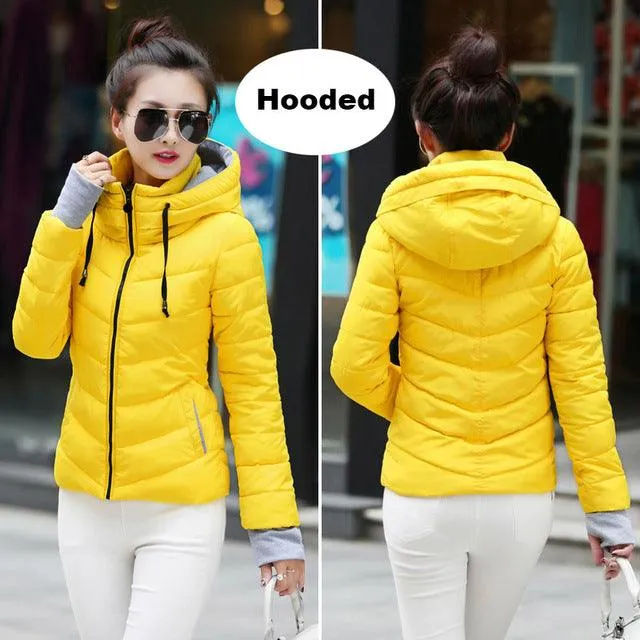 Winter Jacket women Plus Size Womens Parkas Thicken Outerwear hooded Coat