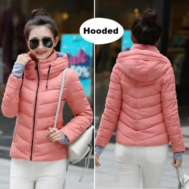 Winter Jacket women Plus Size Womens Parkas Thicken Outerwear hooded Coat