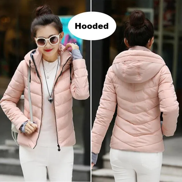 Winter Jacket women Plus Size Womens Parkas Thicken Outerwear hooded Coat