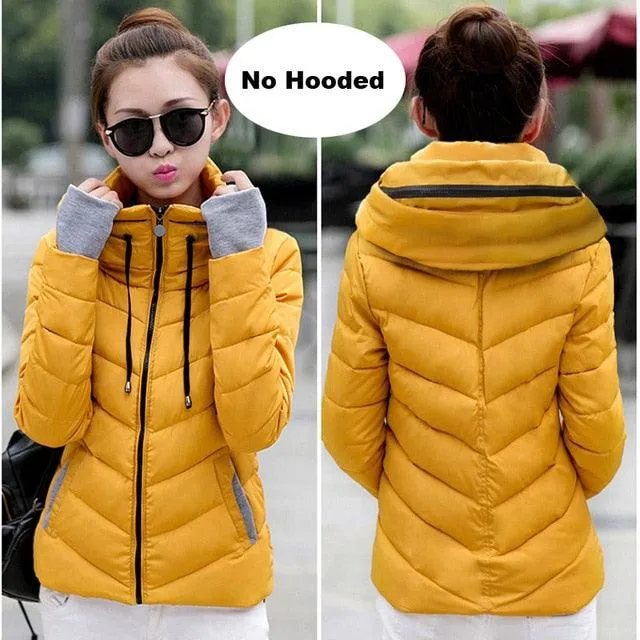 Winter Jacket women Plus Size Womens Parkas Thicken Outerwear hooded Coat